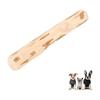 DFsucces Dog Chew Toy, Coffee Wood, Additive-Free Dog Toy, Wooden Bone, Wooden Stick, Super Hard Natural Wood, Dog Toy, Destruction Prevention,