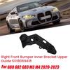 For BMW G80 G82 G83 M3 - Front Bumper Upper Guide Bracket 1 Pair- Inner Bar L+ R 51118069417 51118069418