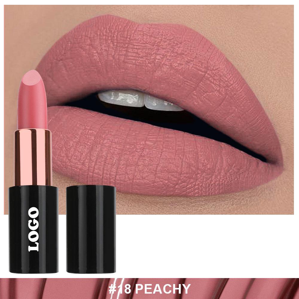 Waterproof and Non-Transfer Matte Lipstick: Long-lasting, No-Fade, No-Stick Formula.