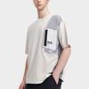 FILA Fashionable Casual Loose Short Sleeve T-Shirt Men Tops Light-Gray F11M329106FGY