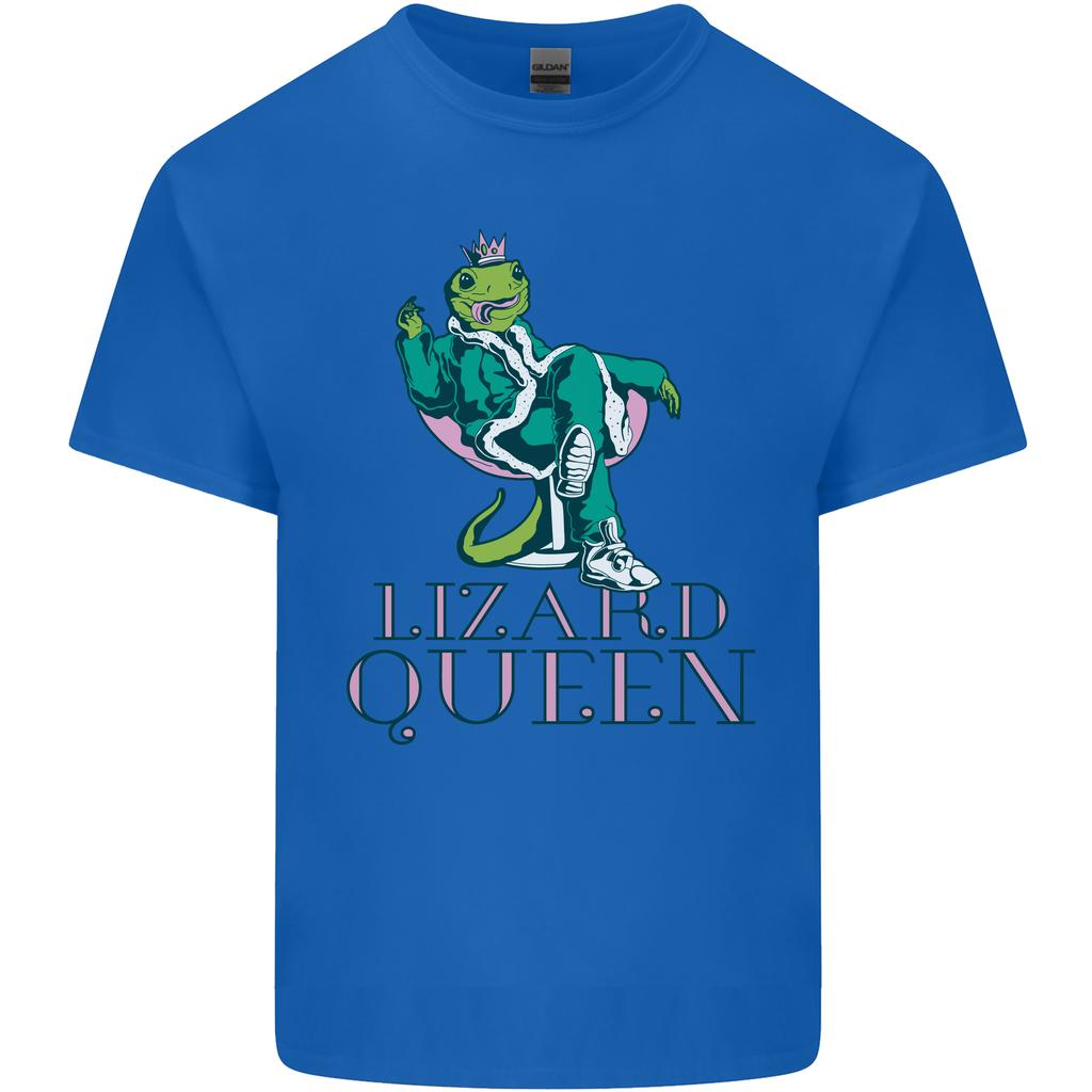 Lizard Queen Chameleon Bearded Dragon Unisexs Light Cotton TShirt