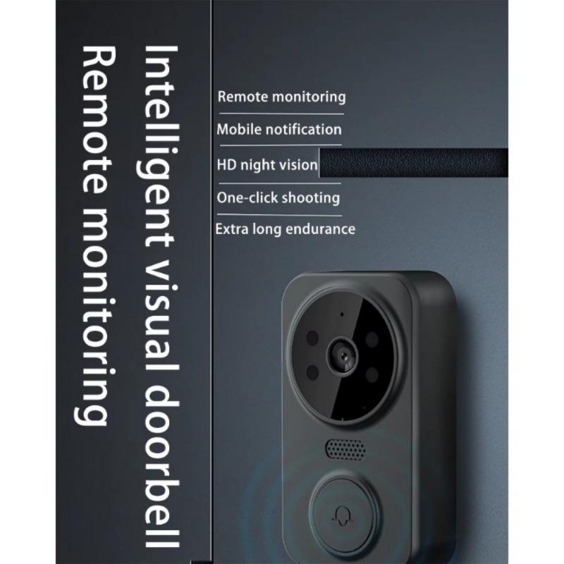Outdoor home wifi wireless video doorbell with wifi camera uk waterproof and monitor