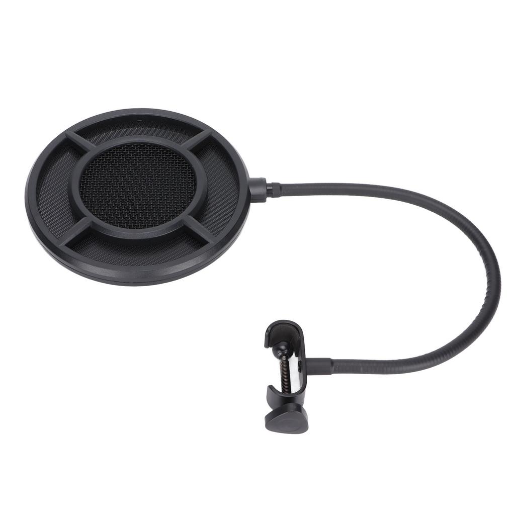 Microphone Filter Double Layer Metal Mesh 360 Degrees  Rotation Compact MiC Accessories for Recording Enthusiasts