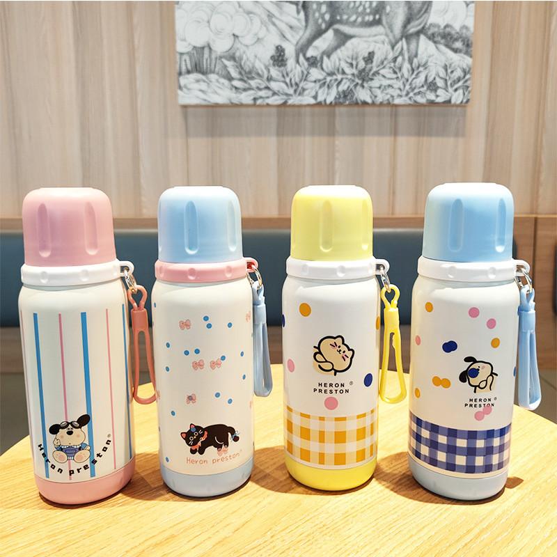 Modern Minimalist Stainless Steel Insulated Travel Mug With Tea Compartment For Office And Outdoor Use