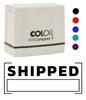 Printtoo Shipped Self Inking Rubber Stamp Pre-Inked Office Stamp- Home Office Business Stationery, 47 X 20 Mm