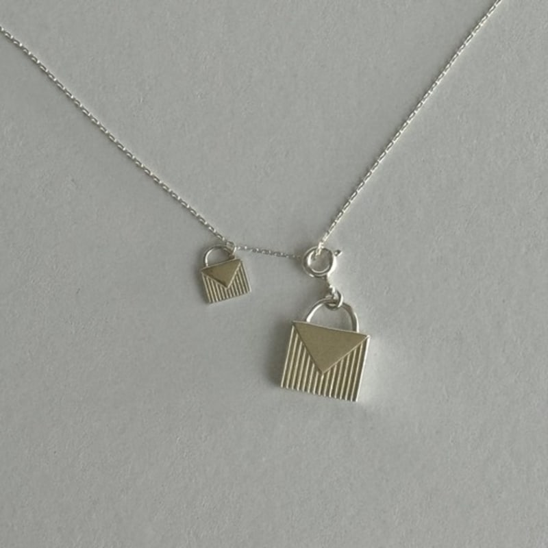 THE BORING Love Letter Necklace (2type)