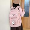 Schoolbag Schoolbag for Female Junior High School Students High School Students New Niche High-value Backpack Korean Large-capacity Burden-reducing