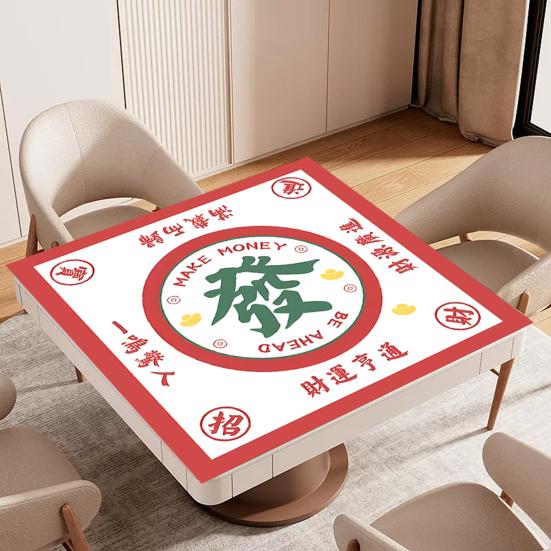 Mahjong Table Mat Poker Domino Mahjong Tile Card Board Game Anti-slip