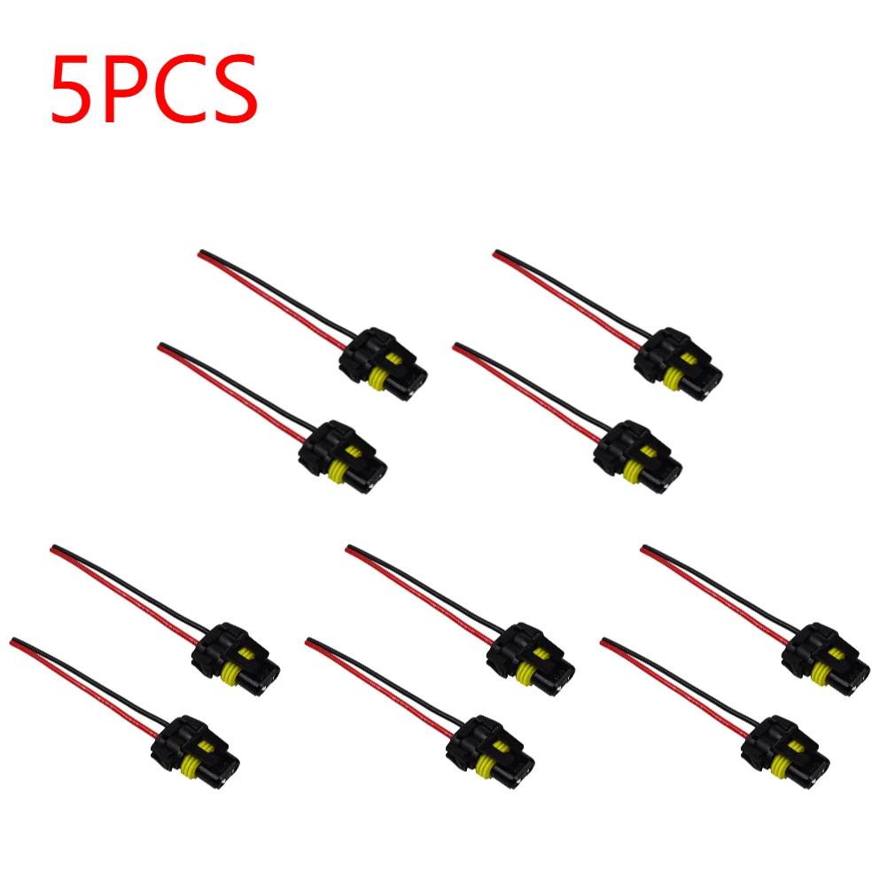 1-5Pairs 9005 HB3 9006 HB4 Wiring Harness Socket Car Wire Connector Cable Plug Adapter For Foglight Head Light Lamp Bulb Light