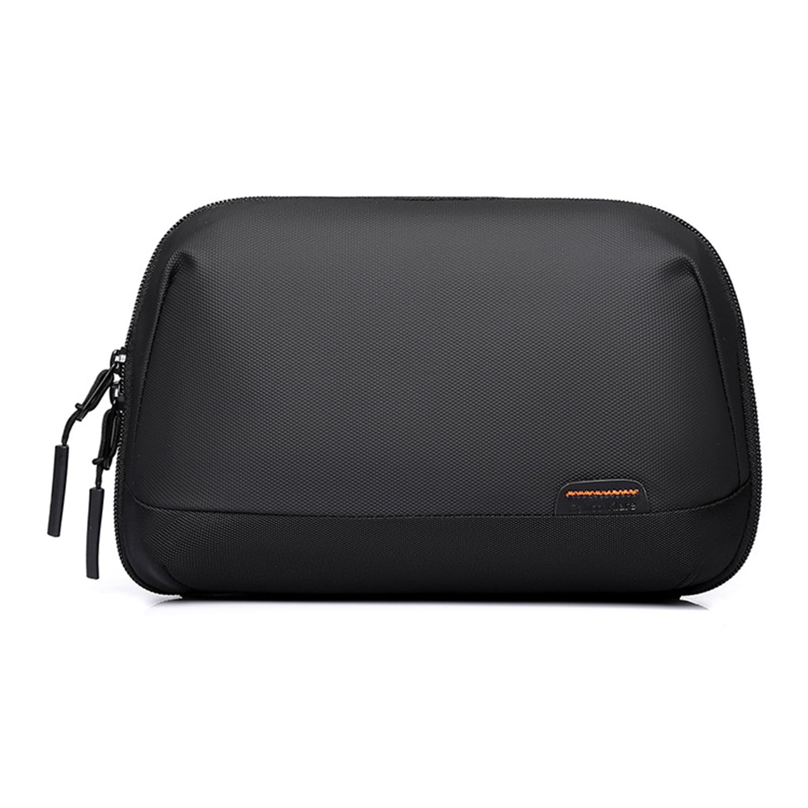 Digital Storage Bag Waterproof Portable with Compartments for Cables Chargers Accessories Travel Organizer Volcano Style