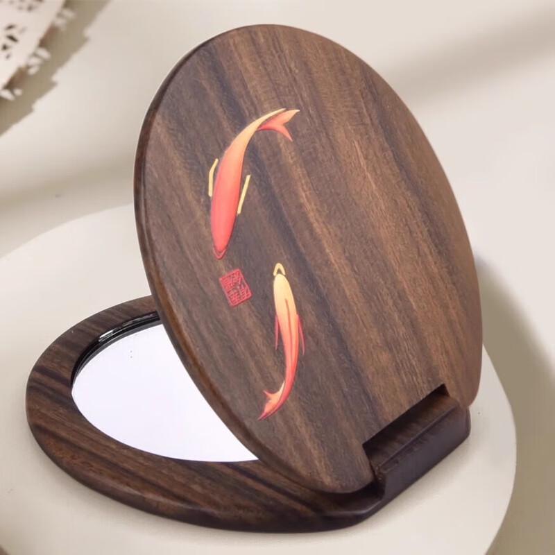 Tan Mujiang Padauk Wood Comb Gift Set