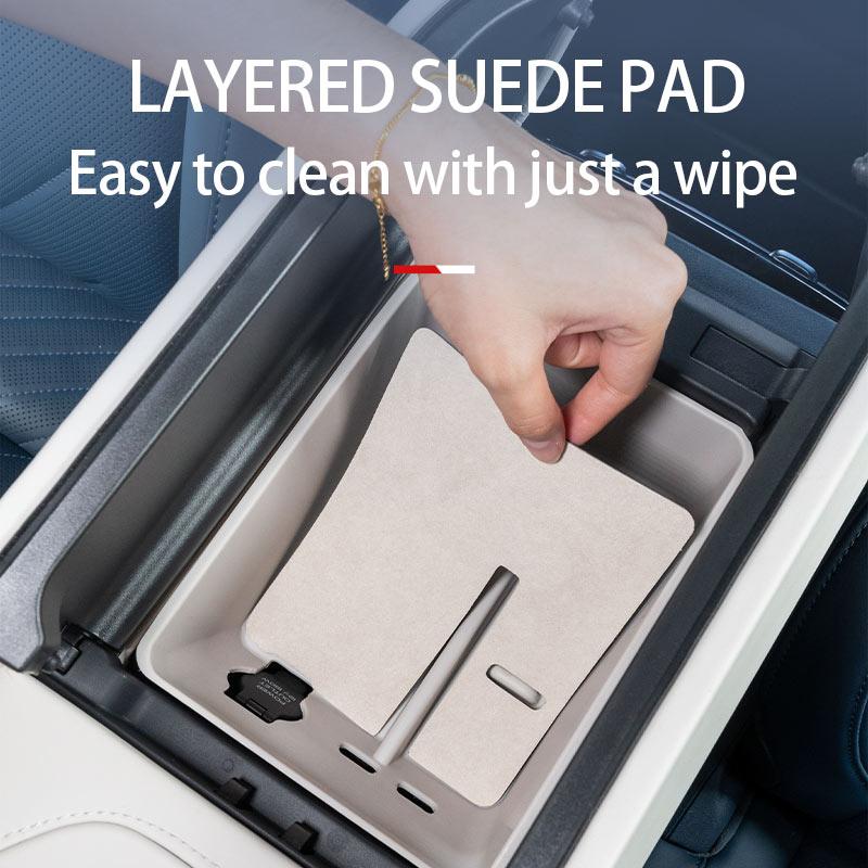 For ZEEKR 001 2025 2025 2025  Armrest Box Storage Box Central Control Storage Box Car Interior Accessories