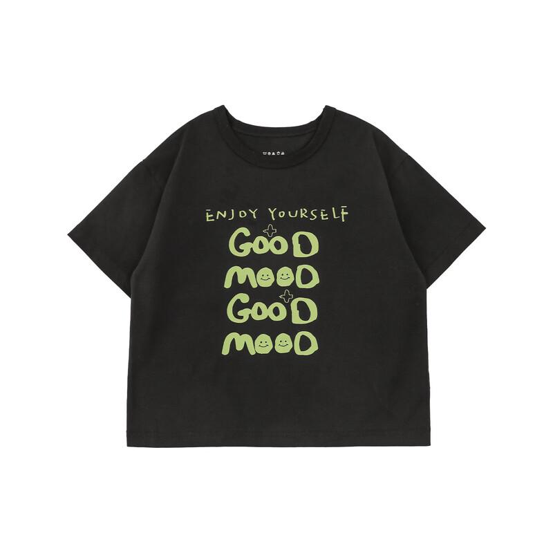 Youyou Girls  Summer Cartoon Anti-Bacterial Quick-Dry T-Shirt 100 cm