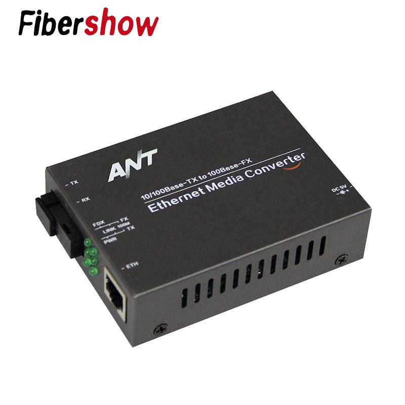 1G Fiber Ethernet Switch with 1 Fiber and 1 Electric Port, 10/100M Fiber Optic Module
