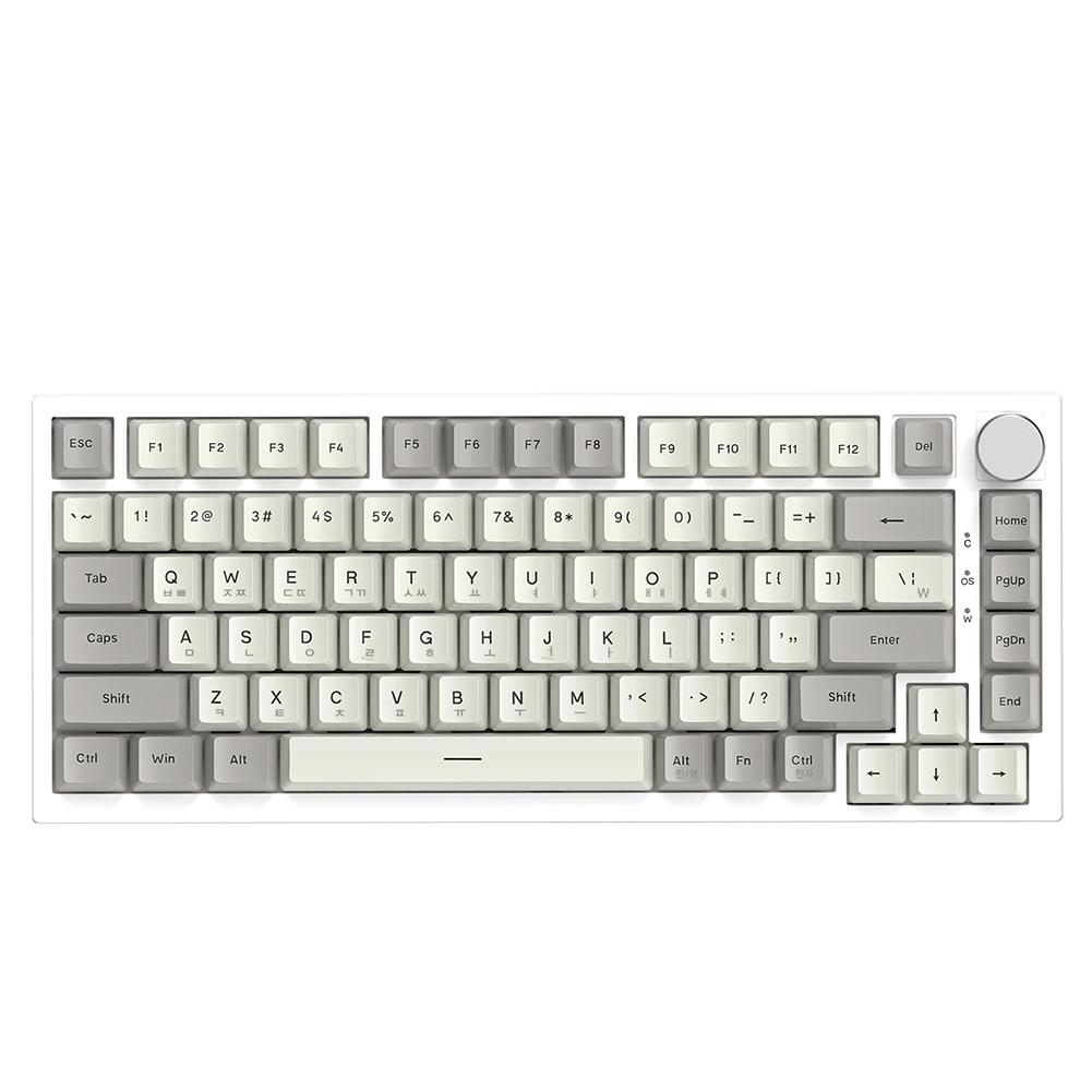 

K85 Magnetic Axis Keyboard with Rotary Button RGB Backlit Keyboard Hot-Swappable Wired Mechanical Keyboard for Laptop Desktop PC