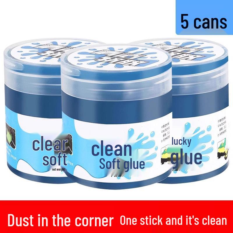 Multifunkční čisticí gel do interiéru auta na štěrbiny a odstraňování prachu