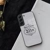 221b-SherlockS-H-Holmes-TV Phone Case Glass For Samsung Galaxy S21 S25 S22 S20 S24 S23 Ultra Fe Plus A16 A34 A54 A24 Coque