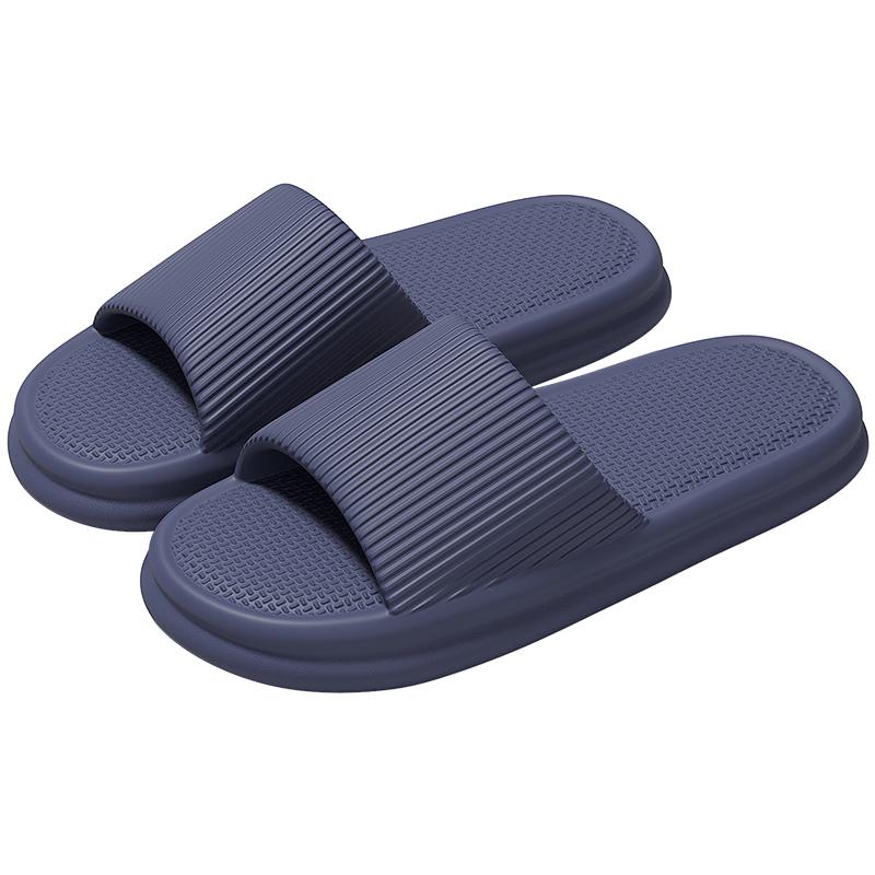 slippers men's summer indoor home home thick-bottomed bathroom bath non-slip couple cool slippers