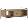 Coffee Table Artisan Oak 99.5 X 49 X 41 Cm Engineered Wood
