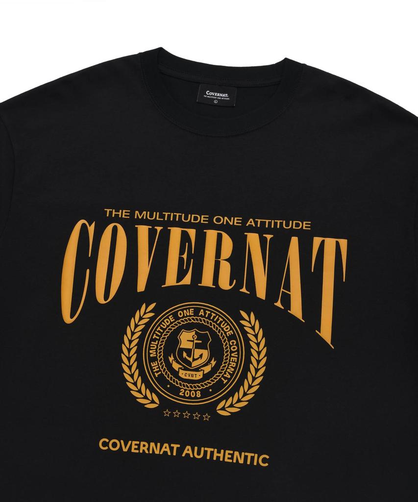 COVERNAT Emblem Long Sleeve Black