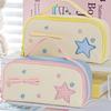 Cute Pencil Case Pouch With Handle Large Capacity Pen Box Holder Organizer For Office Workspace Supplies Desk Accessories