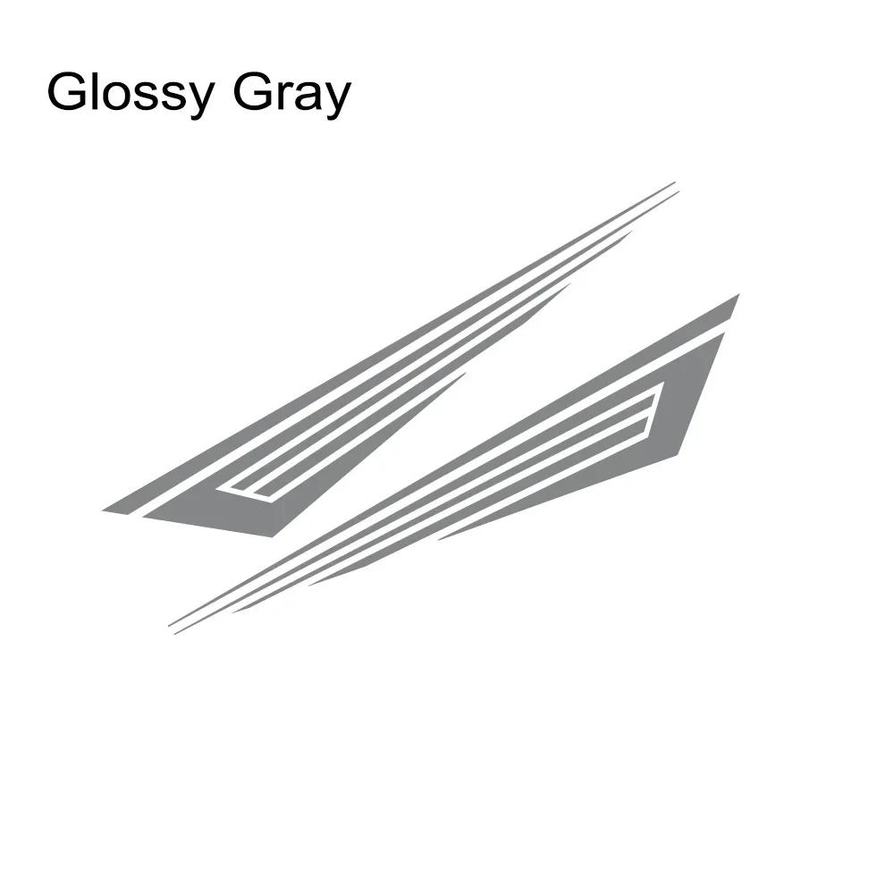 2PCS Car Door Side Stickers For Tesla Model Y PVC Vinyl Decals Waterproof Auto Body Styling DIY Decoration Stickers Accessories