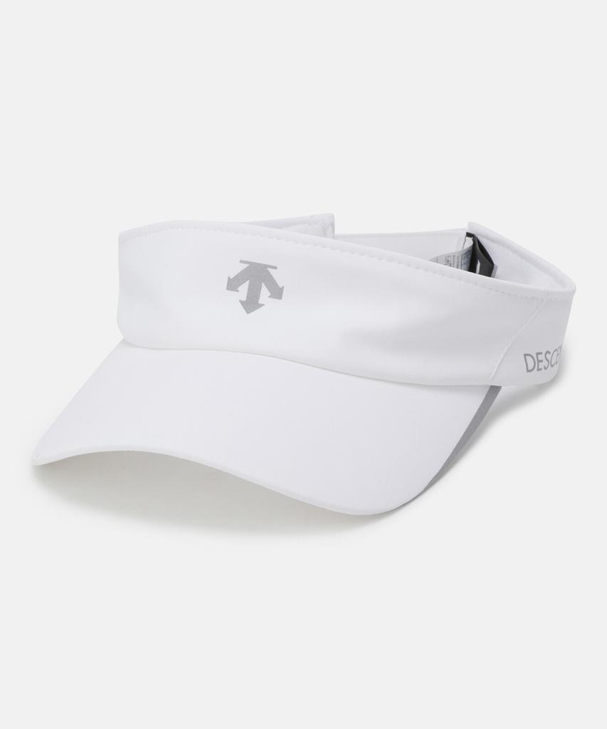DESCENTE Running Sun Visor White Sr123Rcp13