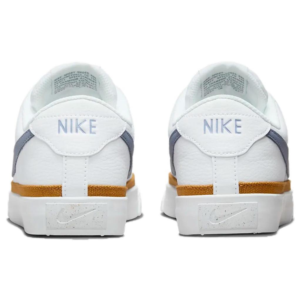 New Nike Court Legacy Next Nature 'White Blue Browm' Women's DH3161-108