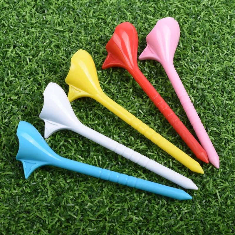 Fengyi 10-Degree Tilt Durable Plastic Golf Tees (20-Pack)