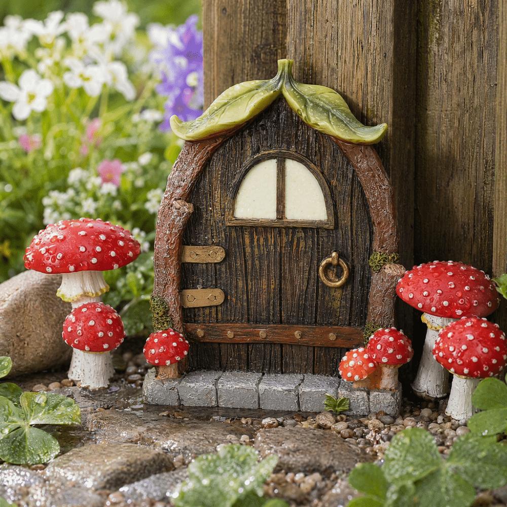 Frost Protection Fairy Door Miniature Fairy House Kit Garden Tree Decor  Outdoor Garden