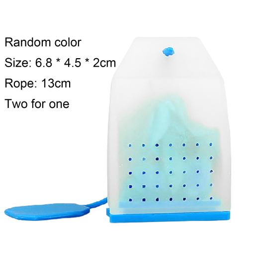 2 ks Silikonová sítka na čaj Tvar čajového sáčku Sítka na sypaný čaj pro Domov Kancelář Kuchyň