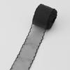 40mm Wave Silk Organza ribbon Bow material for hair ornament gift wrapping decoration lace ribbons