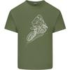Motocross Rider Drawing Dirt Bike MotoX Unisexs Light Cotton TShirt