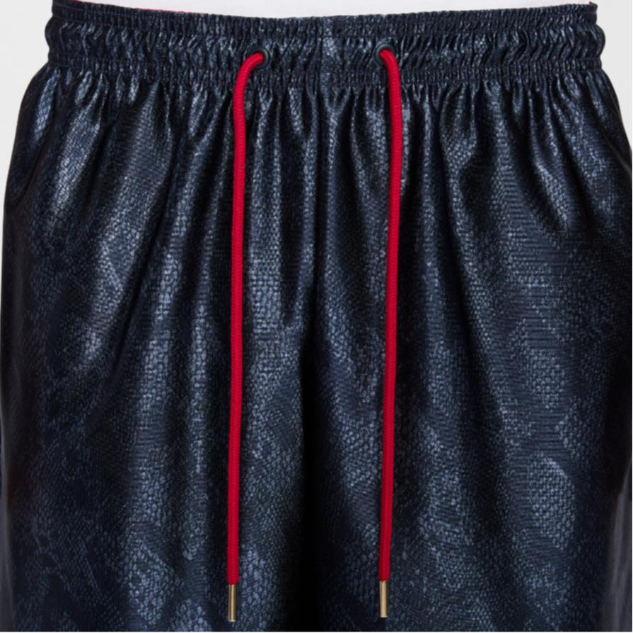 Nike SS24 Kobe Series Breathable Quick-Dry Reversible Lace Basketball Shorts Men Shorts Black FZ0933-475