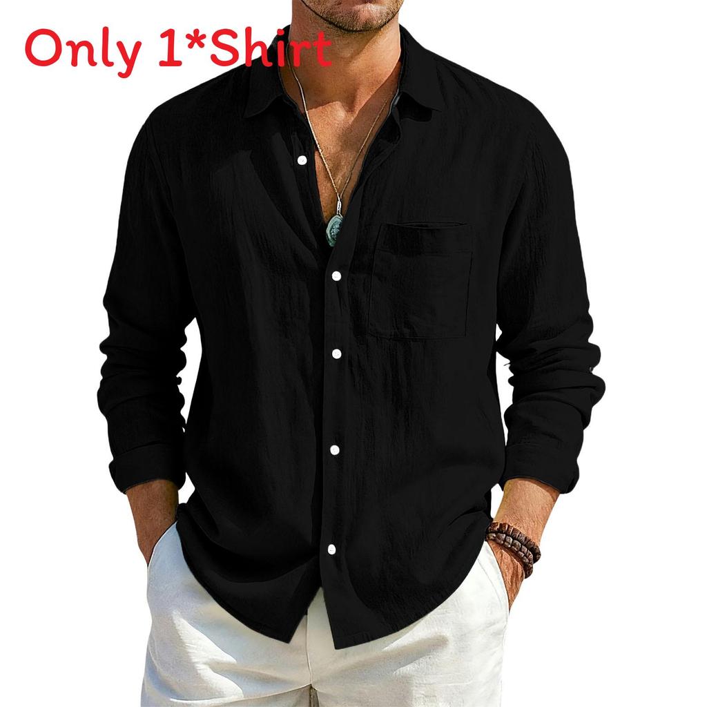 Casual Mens Cotton Linen Cardigan With Multiple Pockets For Summer And Fall Wear
