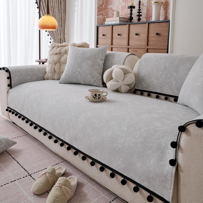 French Sofa Cushion Universal Sofa Seat Cushion  New Non-Slip Cover Cloth Towel High-End Sofa Cover