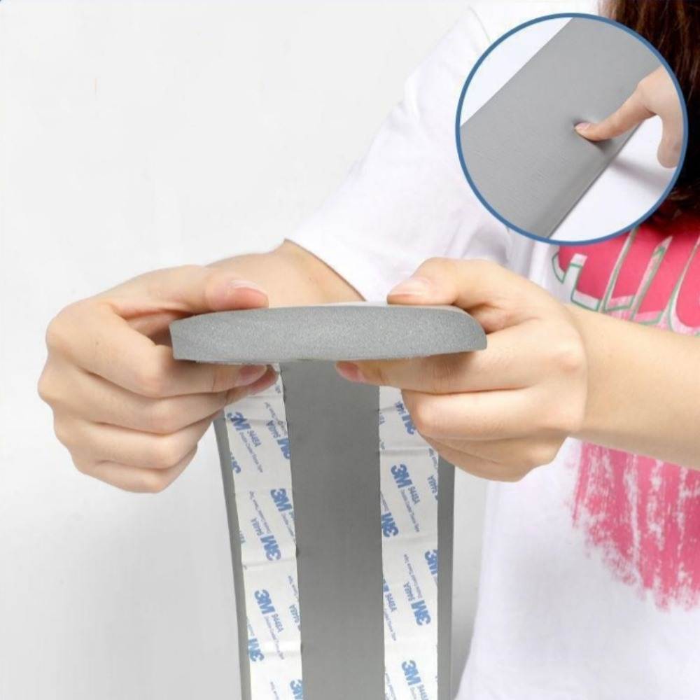 Thick Self-Adhesive Marble PVC Wall Baseboard Skirting Board NBR Foam Corner Protector Kickboard Trim for Floor & Wall Edge
