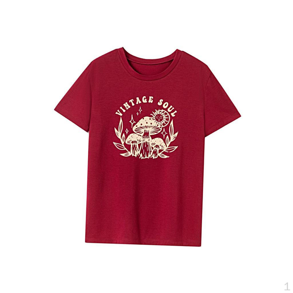 

Футболка для женщин, базовая футболка с круглым вырезом, офисная, праздничная, женская