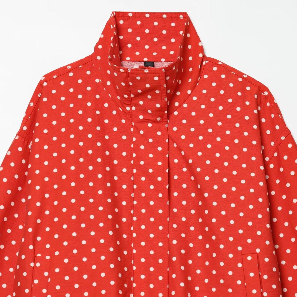 European and American Style, New Women's Clothing, Fashionable, Casual, Polka Dot Bubble Sleeve Jacket 5247/713