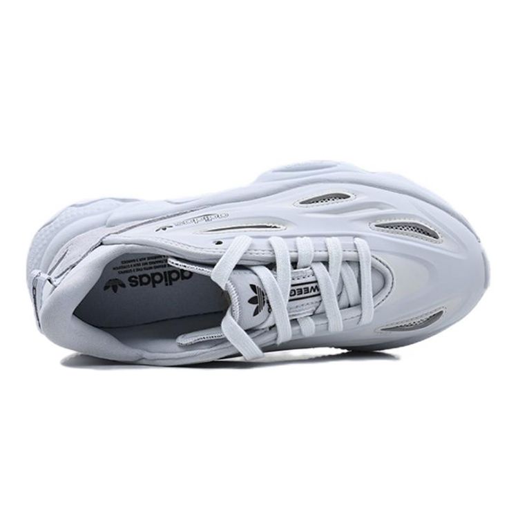 Adidas Originale Ozweego Celox Komfortable Slitesterke Lavsko Sports Fritidssko Barnesneakers Hvit GZ1547