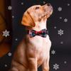 Christmas Small Dogs Collar Attachment Bow Ties Xmas Parties Puppies Cats Collar Charms Accessories Slides Bowties Assorted