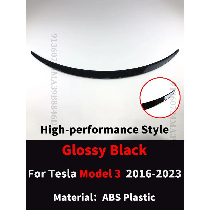 Heckklappenspoiler Flügel Heck Für Tesla Model 3 Y 2016- Original Fabrik High-Performance Styling Lufthutze Tuning Zubehör