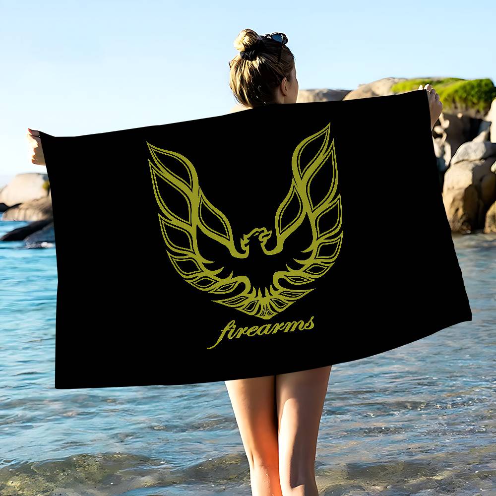 P-Pontiacs Firebird Trans Big Microfiber Beach Towels Quick Dry Towel Sand Beach Towels Pool Towel for Travel Swim Pool Yoga