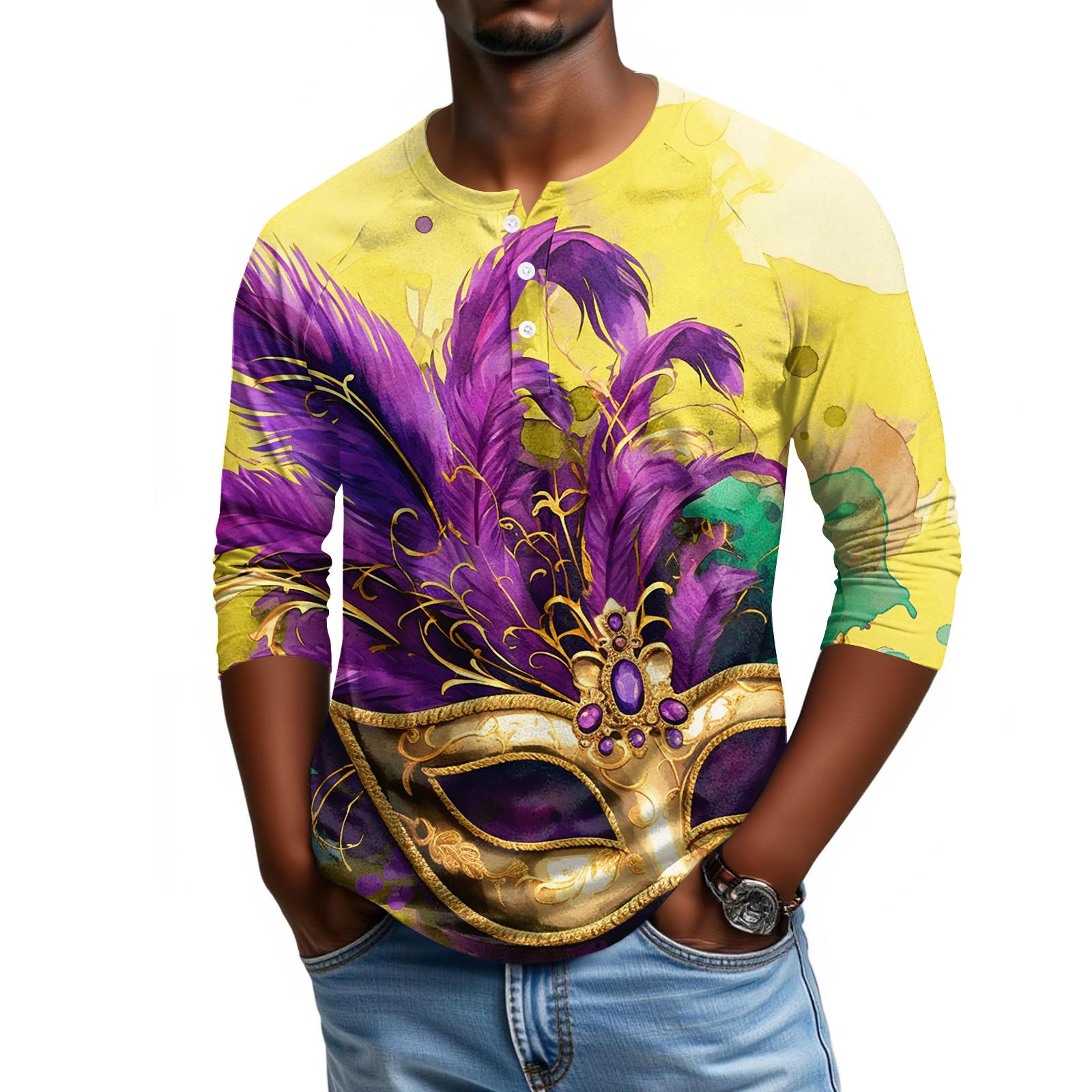 

Мужской топ с рукавом реглан и рукавом три четверти XL жёлтый