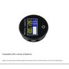 10-100V Circular LCD Digital Multifunction Touch Switcher Battery Voltage Charge Level Display with Temperature Display