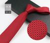 Men'S Tie Business Shirt, Striped Security Professional Dress Plus Logo8Cm Hand-Typed