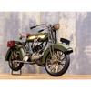 Handmade Tin Vintage Bike [Green (Medium)] Americana, American Goods, Setagaya Base, Tin, Interior Decor, Object, Display, Gift, Present