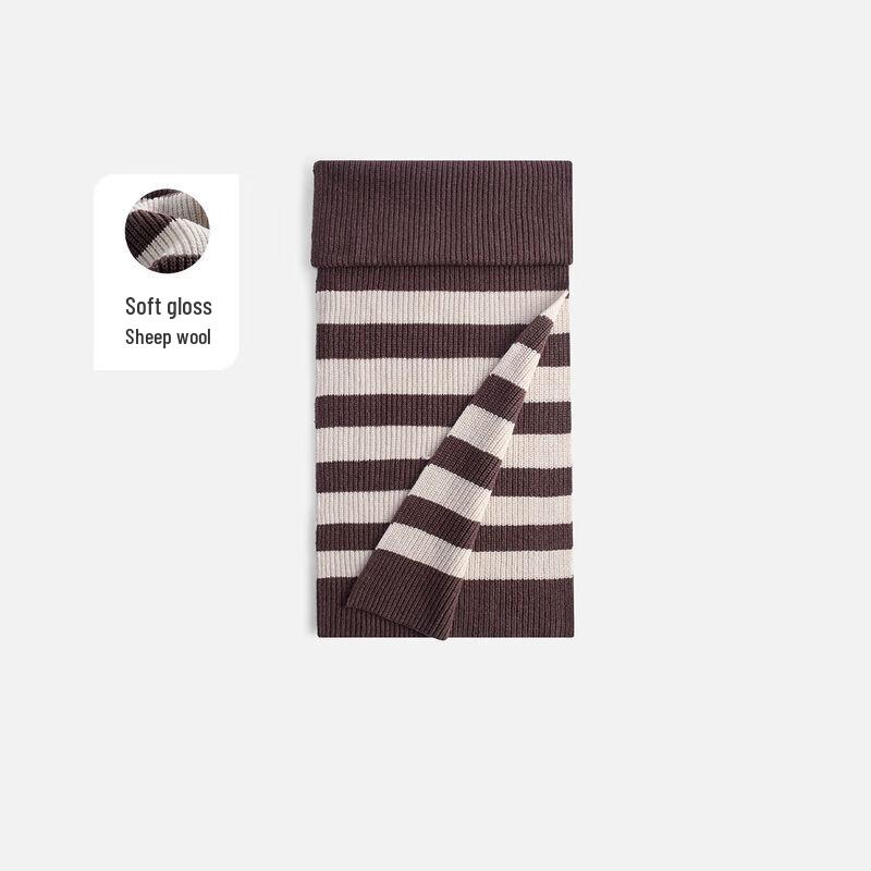 Navigare Unisex Color-Block Stripe Scarf