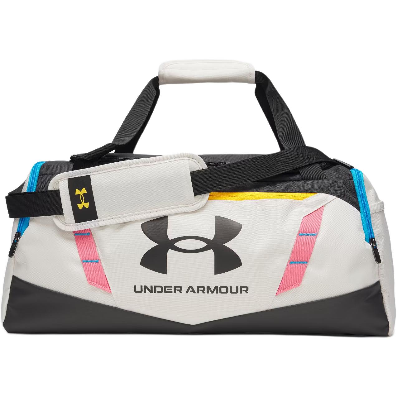 Under Armour 40 л Полиэстер Дорожная сумка Унисекс Бежевый и Черный 1369222-279