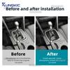 Zachte Koolstofvezel Sticker Voor Renault Megane 4 2016 2017 2018 2019 2020 2021 2022 2023-2025 Automatische/AT Auto Versnellingspook Trim